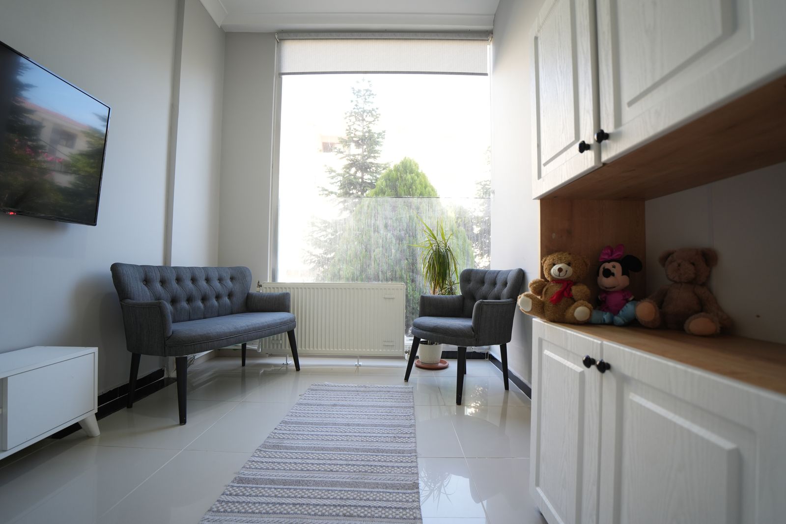 Liya Çorlu doğal ışık alan veli bekleme salonu